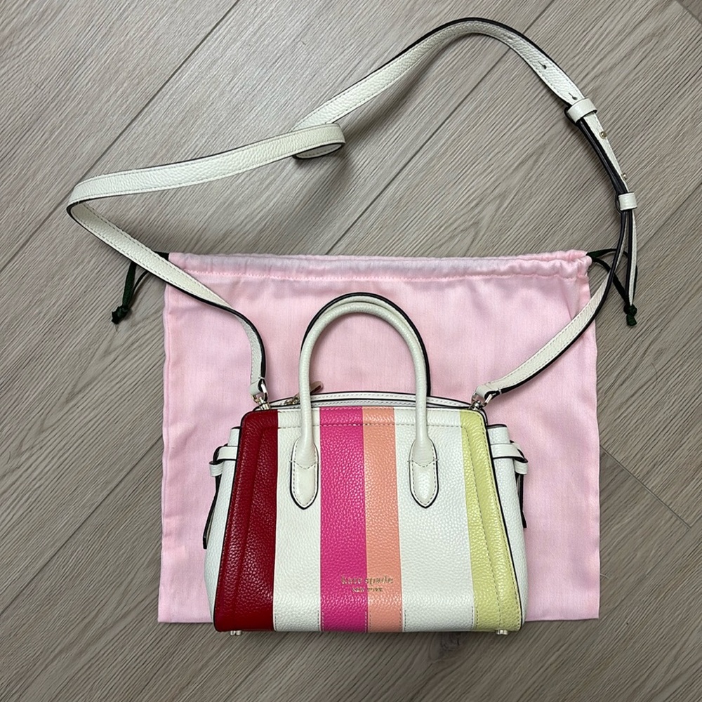 Kate Spade Multicolor Striped Crossbody Bag